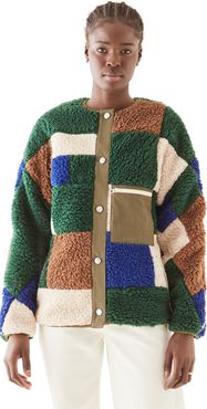 Quilt Fleece Jacket