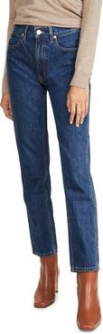 Virginia High Rise Tapered Leg Jeans
