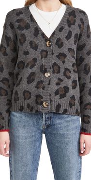 Leopard Boxy Cardigan