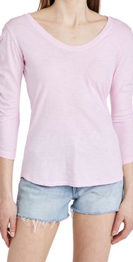 Shirred Sleeve Tee