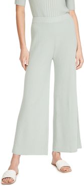 Cashmere Varied Rib Pants