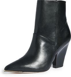 Lila 90mm Zip Up Ankle Boots
