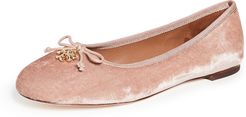 Tory Charm Ballet Flats