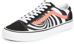 Swirl Lace Up Sneakers