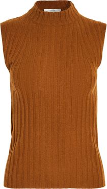 High Neck Shell Cashmere Sweater