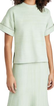 Boxy Soft Viscose Blend T-Shirt Top