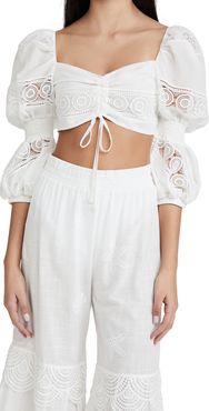 Sevillana Top White