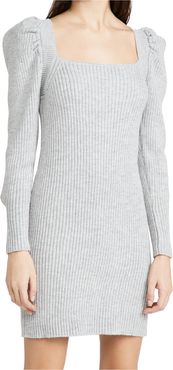 Square Neck Sweater Dress