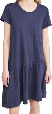 Torso Slant Hem Dress