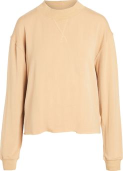 Mock Neck Sweatshirt