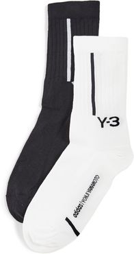 2 Pack Crew Socks