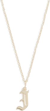 Emmanuelle Initial Necklace