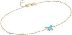 Mariah Enamel Anklet