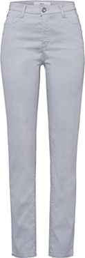 Style Mary Smart Cotton Pantaloni, Grigio, 27W x 30L Donna