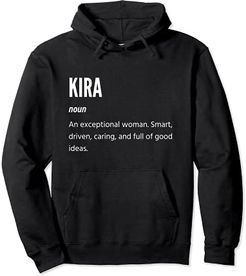Kira Gifts, sostantivo, una donna eccezionale Felpa con Cappuccio