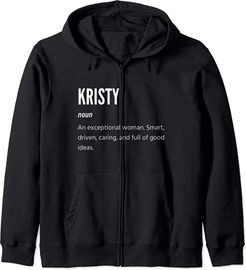 Kristy Gifts, Noun, Una donna eccezionale Felpa con Cappuccio