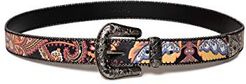 Belts Indian Pasley Cintura, Nero (Negro 2000), 6641 (Taglia del Fabricante : 90) Donna