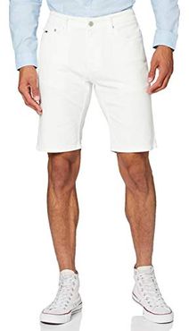Scanton Heritage Short Mrwh Jeans Straight, Bianco (Mars White Com 1cd), W30/L31 (Taglia Unica: NI31) Uomo