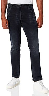 Scott Slim Jeans, Blue Black Wash, 34W / 32L Uomo