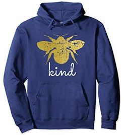 Vintage Be Kind - Bumblebee Bee Kind Kindness Gift Felpa con Cappuccio