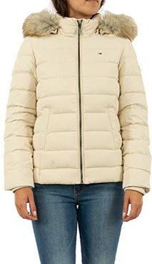 Tjw Essential Hooded Down Jacket Giacca, Grigio ((Grey PAS), X-Small Donna
