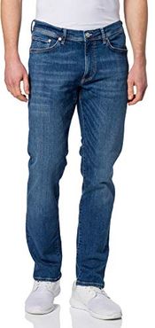 D2. Maxen Active-Recover Jeans Maxi, Mid Blue Broken in, 44W x 34L Uomo