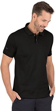 Herren Polo-Shirt elast. Piqué, Polo Uomo, Nero (schwarz 008), Large (Taglia Produttore: Large)