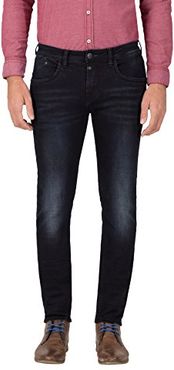 Tight CostelloTZ Jeans Skinny, Nero (Black Diamond Wash 9047), 50 IT (36W/34L) Uomo