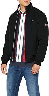 Tjm Essential Padded Jacket Giacca, Nero (Black), S Uomo