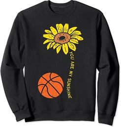 Sunflower Sunshine Basketball Flower Baller Men Women Girls Felpa