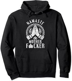 Simpatico nome da donna | Namaste Mother Felpa con Cappuccio