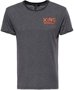 King of Fucking T-Shirt, Schwarz, XL Uomo