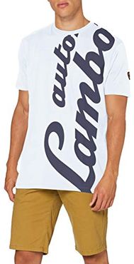 B3XVB7T730260 T-Shirt Uomo, Bianco Ottico, M