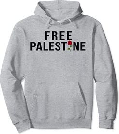 Cute Palestine Free Palestine Free Gaza Palestinian Support Felpa con Cappuccio