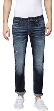 Jeans Slim Geezer, Blu (Blu Denim W01192), 50 (Taglia Produttore:36) Uomo