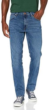 Greensboro Jeans Straight, Blu (Blue Shot 18X), 33W / 32L Uomo