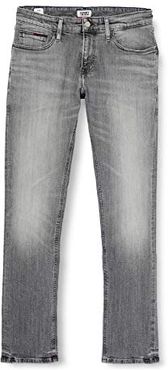 Tommy Hilfiger Uomo, Jeans straight, Scanton Slim Nptgy, Grigio (Neptune Grey Str 1by), W31 / L36