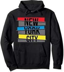 Urban New York City Style Tee Shirts, Cool New York City Felpa con Cappuccio