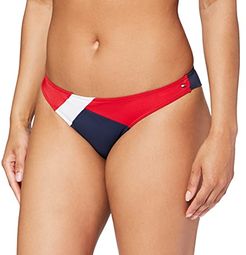 Brazilian Slip Bikini, Blu (Navy Blazer 416), 42 (Taglia Produttore: Small) Donna