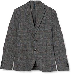 Jacket Giacca, Grey Check 901, 50 Uomo