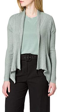 998EE1I803 Maglione Cardigan, 339/Dusty Green 5, S Donna