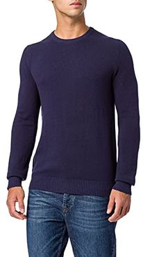 12gg Pique Crew Neck Sweater Felpa, Blu (Peacoat 403), Medium (Taglia Produttore: MD) Uomo