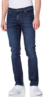 D1. Maxen Jeans Maxi, Blu Scuro, 44 W/32 L Uomo
