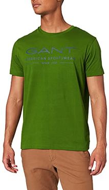 MD. Summer SS T-Shirt, Verde Betulla, XL Uomo
