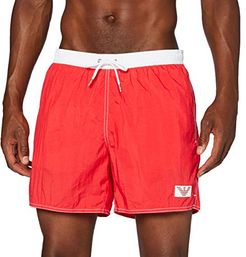Swimwear Boxer Recycled Pop Contrast Pantaloncini, Rosso (Fiamma 00175), Medium (Taglia Produttore: 50) Uomo