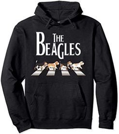The Beagles, regalo per proprietario di Beagle, mamma Beagle Felpa con Cappuccio