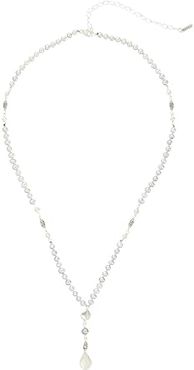 Sterling Silver Necklace with Freshwater Pearls (Grey Pearl) Necklace