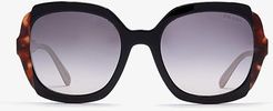 0PR 16US (Black/Pink Havana) Fashion Sunglasses
