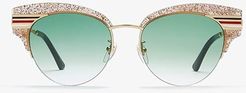 GG0283S (Nude) Fashion Sunglasses