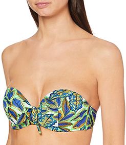 Pour Moi? Heatwave Strapless Lightly Padded Top Parte Superiore del Bikini, Mombasa, 38D Donna